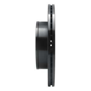 Hyundai Accent Brake Rotor (1) - Front Right - R1 Concepts - Drilled & Slotted - Black - `00-`02